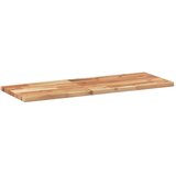  Plutajuće police 2 kom 100x30x2 cm Masivno drvo akacije s uljnim premazom | shoptok.hr