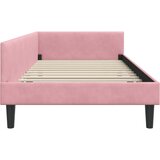  Kutni okvir kreveta Ružičasta 80 cm x 200 cm Baršun | shoptok.hr