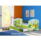 ACMA dečiji krevet ii 180x80 f + dušek 6 cm GREEN29 | ePonuda.com