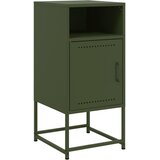  Noćni ormarići 2 kom maslinastozeleni 36x39x78 cm čelični | Eponuda.com