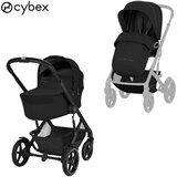 Cybex Gold® dječja kolica talos™ s lux sa sklopivom košarom moon black (black frame) Cijene