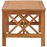  Stolić za kavu 102 x 50 x 43 cm od masivnog bagremovog drva | shoptok.hr