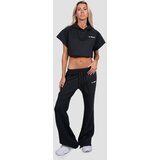 GymBeam Women‘s Relay Cropped Hoodie Black XS | Eponuda.com