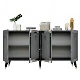 Hanah home komode bare - antracit, srebrno | ePonuda.com