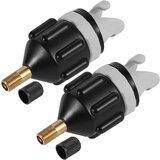 Dardanar 2-paketni adapter za črpalko za SUP, adapter za prenosni ventil za SUP, dodatki za zračno črpalko za napihljiv čoln za kanu kajak (črna), (21199370) | Shoptok.si