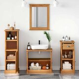  Set namještaja za kupaonicu VIGO 4 kom. Medeno smeđa | shoptok.hr