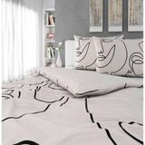 Esposa obojestranska posteljnina uni satin 200/200 cm saten črna, bela | Shoptok.si
