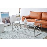 Livetastic Klubska Miza Steel, Srebrna | Shoptok.si