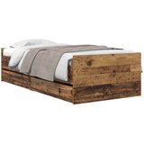  Konstrukcija postelje Star les 100 x 200 cm Masivno borovo les, (5000104068) | Shoptok.si
