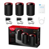 Cudy M3000 3-Pack AX3000 Dual Band 2.4Ghz+5Ghz WiFi6 MESH, 2.5G WAN+GE LAN, 5x Antena 128MB/2 | Eponuda.com