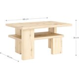 Karup Design Rjava klubska mizica iz masivnega bora 45x68 cm Japan – | Shoptok.si