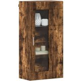 vidaXL Omarica za montažo na steno Dimljeni hrast 55 x 29 x 100 cm | Shoptok.si