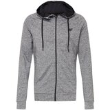 4f Športna jopa na zadrgo pegasto siva / črna | Shoptok.si
