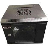 Rek ExeLink 10 in 4U zidni orman vrata staklena,crni,312 × 300 × 310 mm | Eponuda.com