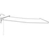  Električni sklopivi okvir tende Bijeli 5 x 3 m Aluminij | shoptok.hr