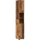 vidaXL visoki ormarić za kupaonicu staro drvo 30 x 35 x 192 cm | shoptok.hr