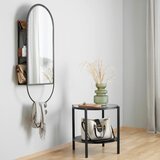 Premium Living Ogledalo Mira, Črna, 40 X 100 Cm | Shoptok.si