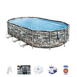 Montažni bazen 610cm x 366cm x 122cm, Power Steel Swim u