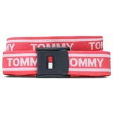Tommy Jeans Otroški pas Webbing Belt AU0AU01627 Roza