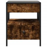  Stolić s beskonačnim LED svjetlima boja hrasta 40 x 40 x 51 cm | Eponuda.com