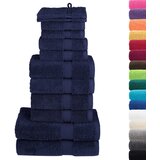  12-dijelni vrhunski set ručnika SOLUND modri 600 gsm | Eponuda.ba