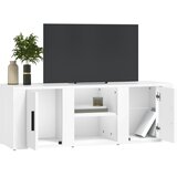 TV ormarić bijeli 100 x 31,5 x 35 cm od konstruiranog drva | shoptok.hr