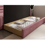 ELTAP Rožnata raztegljiva/s prostorom za shranjevanje sedežna garnitura iz šenilje desni kot 223 cm Fabillo – | Shoptok.si