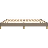 Okvir za krevet bez madraca smeđesivi 200x200 cm od tkanine | Eponuda.ba