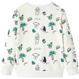  Dječja topla majica svjetlobež 140 | shoptok.hr