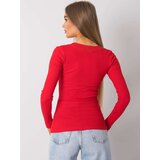 RUE PARIS Blouse-RV-BZ-7245.07-red | Shoptok.si