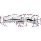  Set vanjskih sofa 8 kom. Prirodna Čvrsto drvo akacije | shoptok.hr