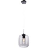 PAUL NEUHAUS 2002-25 - Luster na sajli SHITAKE 1xE27/10W/230V prečnik 20 cm zadimljena Cene
