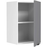 MID.YOU Kuhinjska Zgornja Omarica Fasola, Bela, Antracit, Š 40cm | Shoptok.si