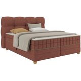 Premium Living Postelja Boxspring Bianco, Rdeča, 180x200 Cene