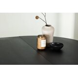 Venture Home Matilda rastezljivi okrugli blagovaonski stol ⌀130 cm, crni | shoptok.hr