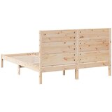  Dugi okvir kreveta bez madraca 160 x 220 cm masivno drvo | shoptok.hr