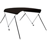vidaXL Tenda bimini s 2 luka crna 148 5x133x104 cm | shoptok.hr