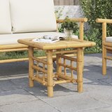  The Living Store Stranska mizica 45x45x45 cm bambus - Stranska Mizica, (21495949) Cene