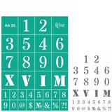 Rosa Samoljepljiva šablona Talent A4 - uzorak br. 36 | shoptok.hr