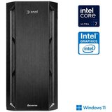 ANNI namizni računalnik Home 7 265 Ultra 7 265/32GB/2TB SSD/Windows 11 Home/Intel Graphics/črna | Shoptok.si