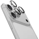 kaljeno staklo DR Sapphire zaštita za kameru za iPhone 17 Pro/17 Pro Max (3 komada leća) srebrna