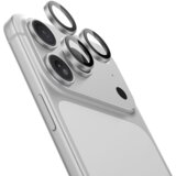 Benks kaljeno staklo DR Sapphire zaštita za kameru za iPhone 17 Pro/17 Pro Max (3 komada leća) srebrna | shoptok.hr