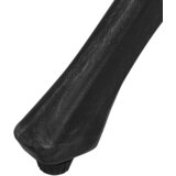  Vrtni stol crni 90 x 90 x 74 cm od lijevanog aluminija | shoptok.hr