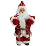 Festa deco Santa, Deda Mraz, crvena, 18cm | ePonuda.com