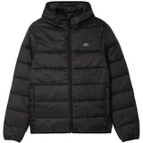 Lacoste Quilted Puffer Jacket Black Crna