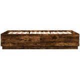  Okvir kreveta boja hrasta 120x200 cm od konstruiranog drva | shoptok.hr