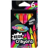 Colorino neonske voštane bojice 6 kom | ePonuda.com