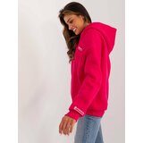 Fashion Hunters Fuchsia women's oversize hoodie cene