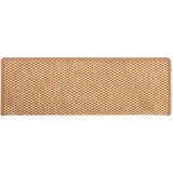  Samolepilne preproge za stopnice sisal 15 kosov 65x21x4 oranžne, (20753272) | Shoptok.si