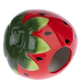 TIAKI keramička kućica za hrčke i miševe, u obliku jagode – D&nbsp;15 x Š&nbsp;15 x V&nbsp;10&nbsp;cm | shoptok.hr